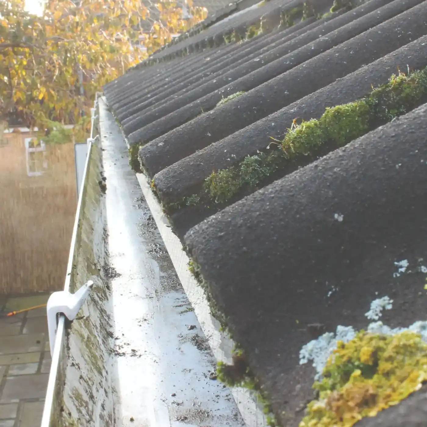 Gutter Cleaning Essex — pressure washing before and after